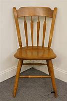 Image result for Vintage Ethan Allen Maple Country Style Dining Room Table and Chairs