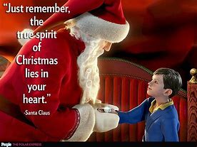 Image result for Polar Express Christmas Quotes