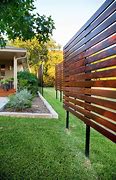 Image result for Modern Wood Privacy Fence