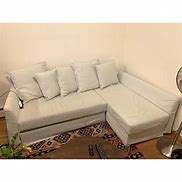 Image result for IKEA - HOLMSUND Sleeper Sectional, 3-Seat, Nordvalla Beige, Height Including Back Cushions: 37 3/4 "