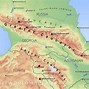 Image result for Caucasus Mountains Map
