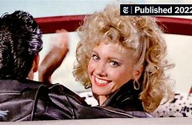 Image result for Grease Olivia Newton-John Yellow Dress