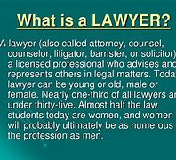 Image result for Lawyer Definition