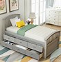 Image result for Full Platform Bed with Drawers