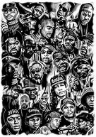 Image result for Gangster Rap Artist Artwork