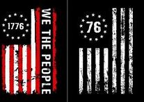 Image result for 1776 with Starts and We the People Outline