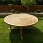 Image result for Teak Outdoor Dining Table
