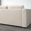 Image result for IKEA - FINNALA Sectional, 4-Seat, With Chaise/Gunnared Beige, Height Including Back Cushions: 33 1/2 "