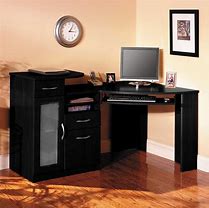 Image result for Corner Desk with Bookshelves