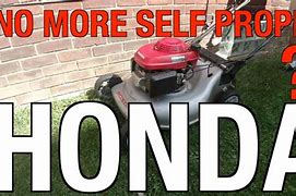 Image result for Honda Self-Propelled Mower Issues