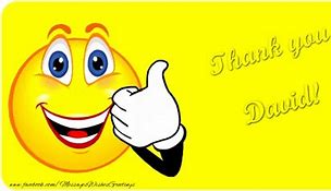 Image result for Thank You David