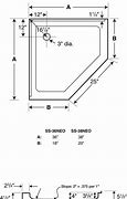 Image result for Neo Angle Shower Sizes