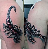 Image result for Scorpion Tattoo Design 3D Form