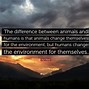 Image result for Humans and Animals Quotes