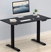 Image result for Computer Desk Adjustable Height Electric