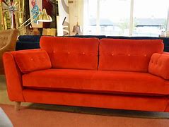 Image result for Orange Sofa