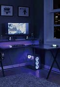 Image result for LED Gaming Desk