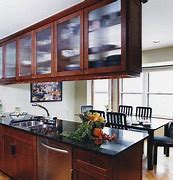 Image result for Kitchen Hanging Cabinet Glass