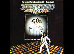 Image result for Saturday Night Fever Soundtrack Album Cover Art