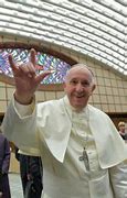 Image result for Pope Francis with Hand Raise