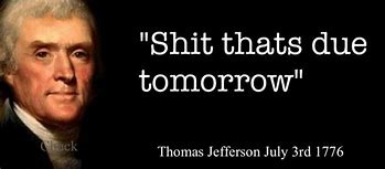 Image result for Thomas Jefferson Slogan