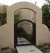 Image result for Wrought Iron Fence Gate