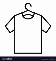 Image result for T-Shirt On Hanger Vector