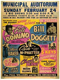 Image result for 1950s Music Posters