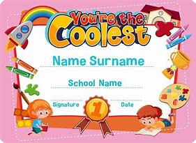 Image result for Certificate Cartoon