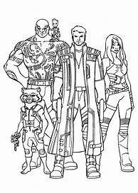 Image result for Chris Pratt Guardians of the Galaxy Coloring Pages