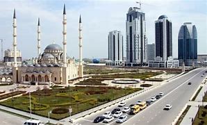 Image result for Russia and Chechnya Grozny Map