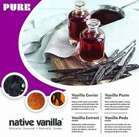 Image result for Native Vanilla Grade B Tahitian Vanilla Beans - 10 Premium Extract Whole Pods - For Chefs And Home Baking, Cooking, & Extract Making - Homemade