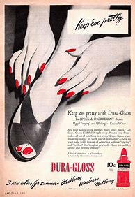 Image result for Vintage Nail Polish Ads