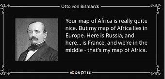 Image result for Otto Von Bismarck Map