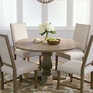 Image result for Grey Round Dining Table