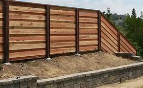 Image result for Wood Board Fence