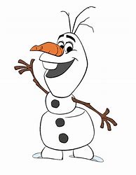 Image result for Frozen Olaf Printable Cut Out