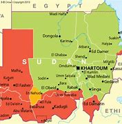 Image result for Sudan Cities Map