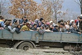 Image result for Kosovo War Refugees