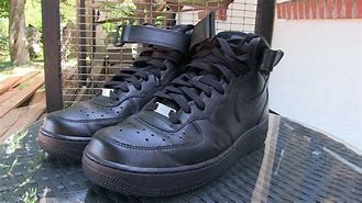 Image result for Nike Air Force 1 Mid On Feet