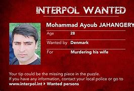 Image result for Hass Wanted by Interpol
