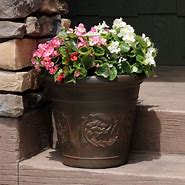 Image result for Outside Planters