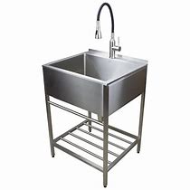 Image result for 24 Stainless Steel Utility Sink