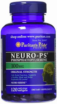Image result for Puritan's Pride Neuro-PS (Phosphatidylserine) 200 Mg | 60 Softgels