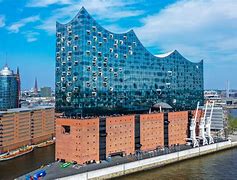 Image result for Elbphilharmonie Glass at Night