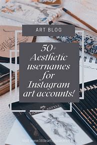 Image result for Usernames for Art Pages On Instagram