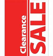 Image result for Printable Clearance Sign