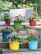 Image result for Eezy Gro Self-Watering Planter, 12" - Turquoise