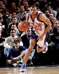 Image result for Allan Houston Iconic Photo