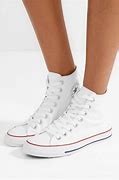 Image result for White Canvas High Tops